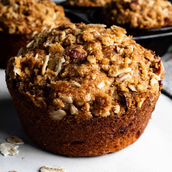 blueberry streusel muffins