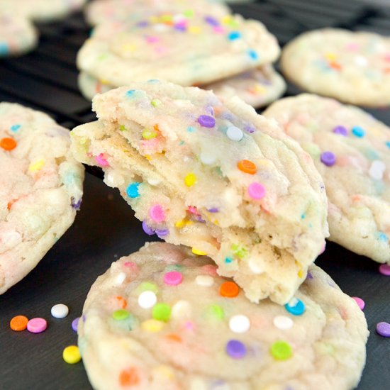 Birthday Cake Cookies