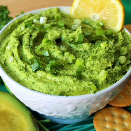 Healthy Green Hummus