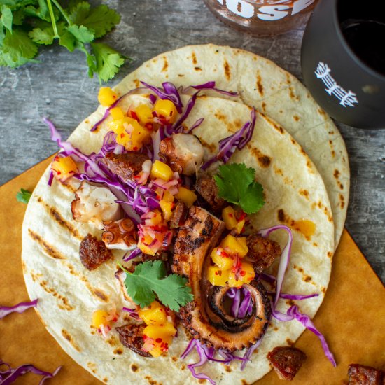 Octopus Tacos