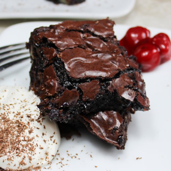 Easy Black Forest Brownies