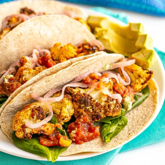 Cauliflower tacos