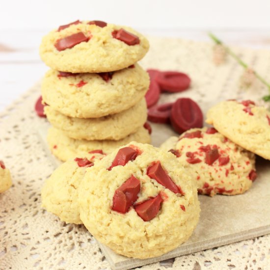 Strawberry Cheesecake Cookies