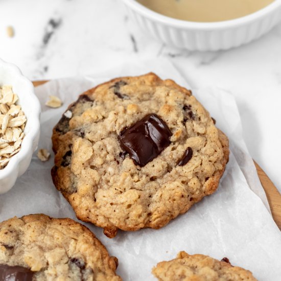 Tahini Oatmeal Cookies