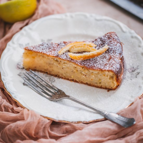 Lemon ricotta cake