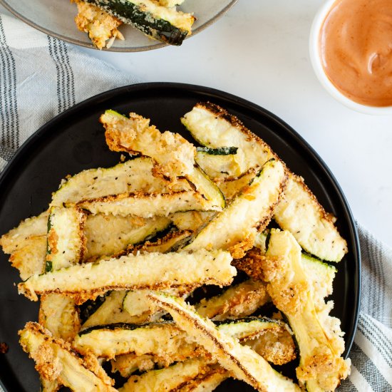 Oven Baked Zucchini Fries