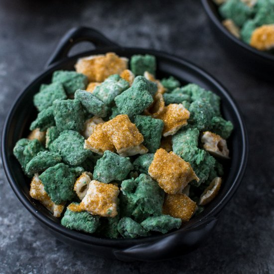 St Patrick’s Day Puppy Chow