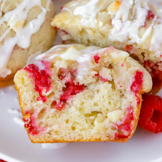 Raspberry Muffins