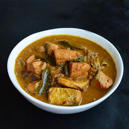 Salmon Curry with Coconut Milk