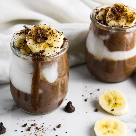 Chocolate Coconut Chia Pudding