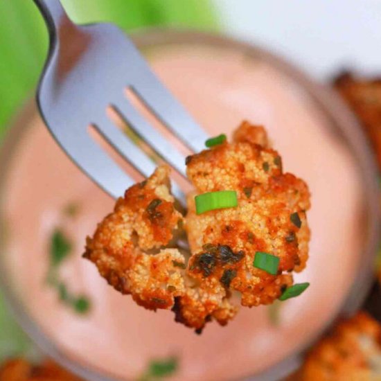 Air Fryer Buffalo Cauliflower Wings