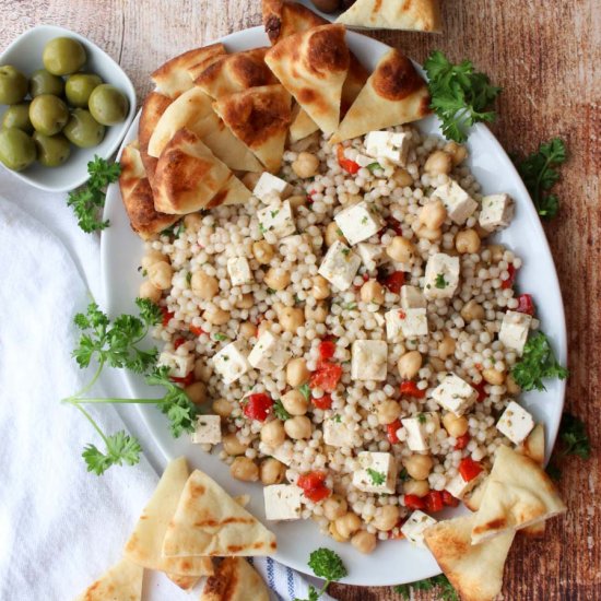 Mediterranean Feta Couscous Salad