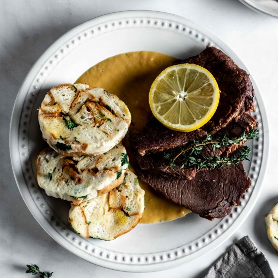 svickova | sirloin in cream sauce