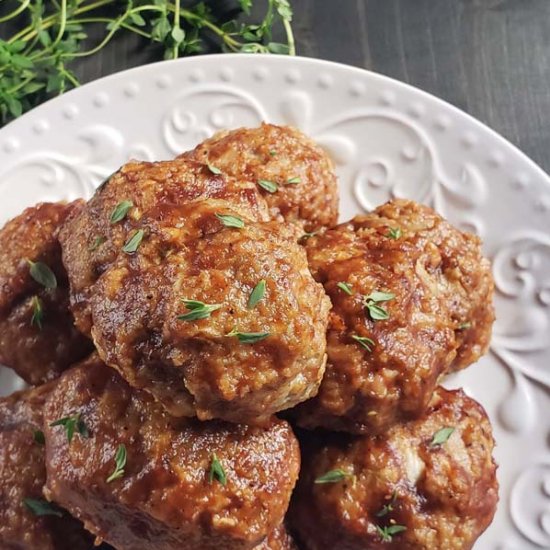 Chicken Apple Meatballs