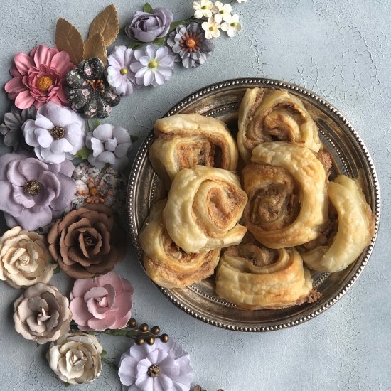 Easy mascarpone scrolls three ways