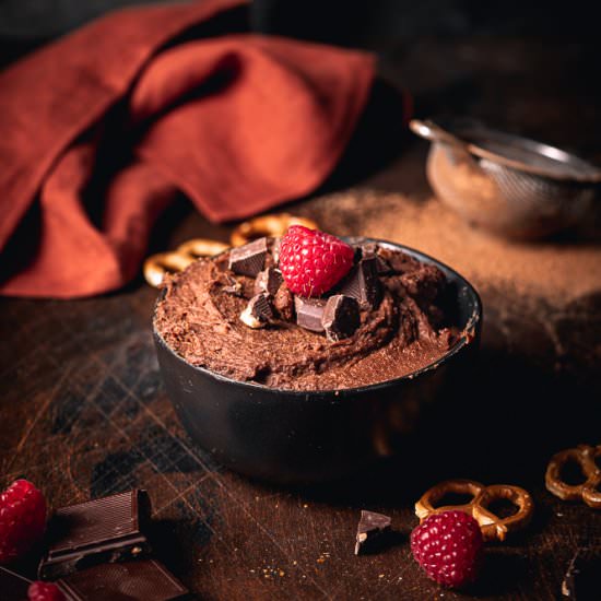 Chocolate Peanut Butter Hummus