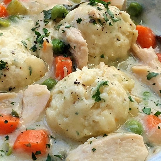 Easy Chicken and Dumplings