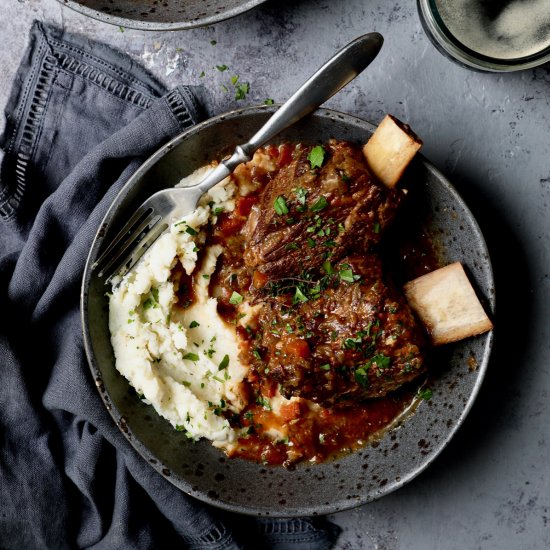 Stout Braised Beef Short Ribs