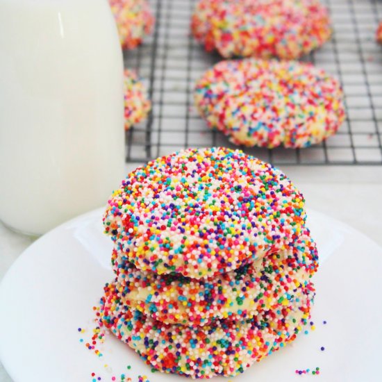 Mexican Sprinkle Sugar Cookies