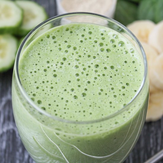 Healthy Shamrock Shake