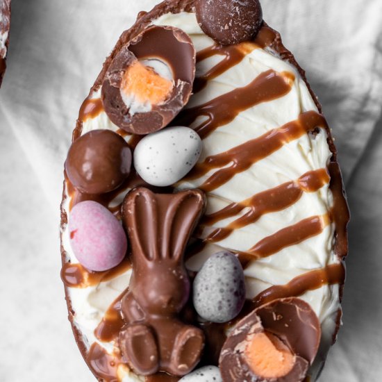 Cheesecake Filled Easter Eggs