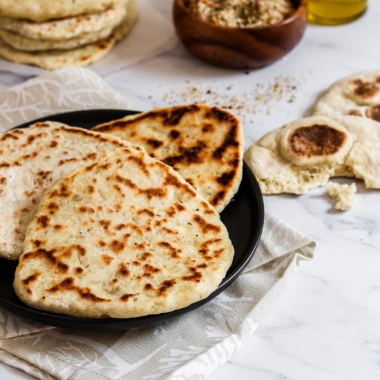 Easy yoghurt flatbreads