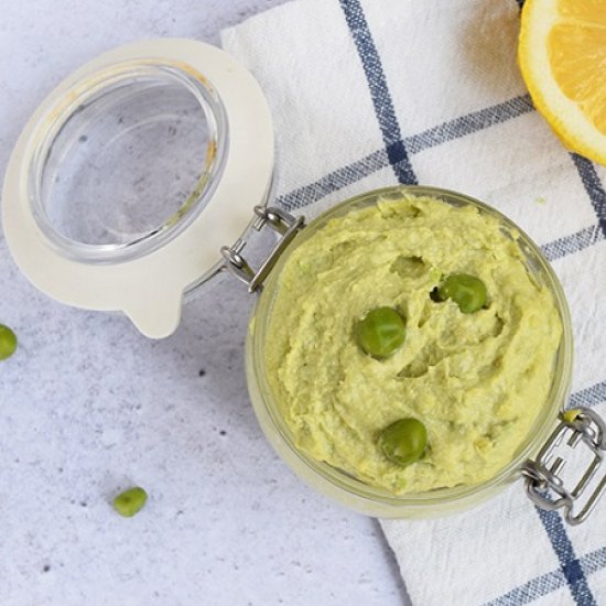 Green Pea Hummus Recipe