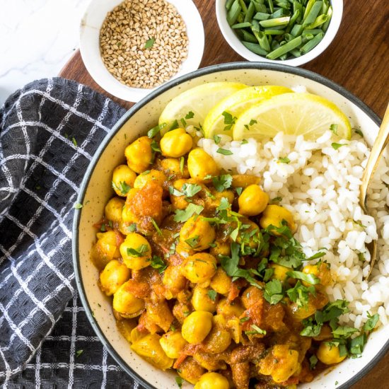 Chickpea Tikka Masala Recipe