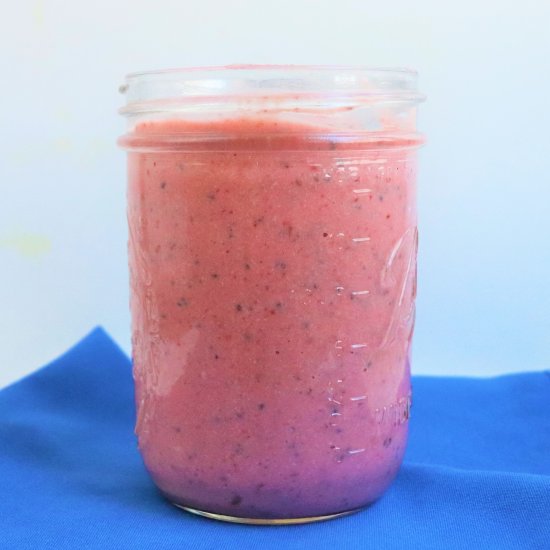 High Protein Strawberry Smoothie