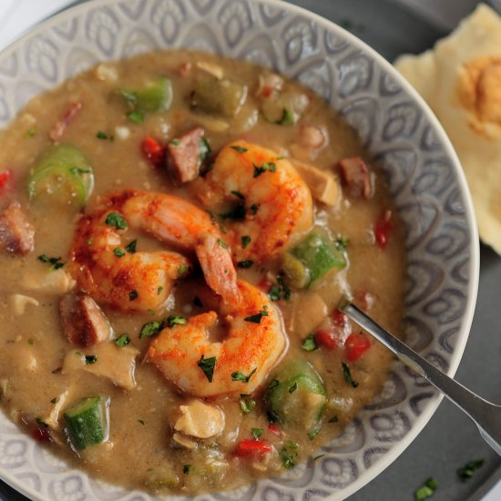 Shrimp and Sausage Gumbo