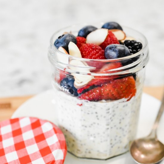 High Protein Overnight Oats