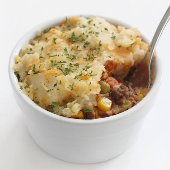 Easy Lentil Shepherd’s Pie (V/GF)