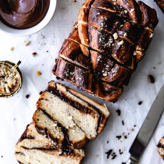 Nutella Swirl Bread