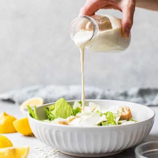 Greek Yogurt Caesar Salad Dressing