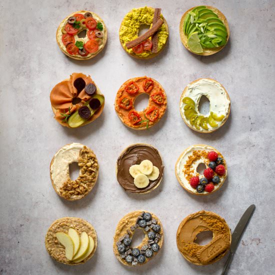 12 Tasty Vegan Bagel Toppings