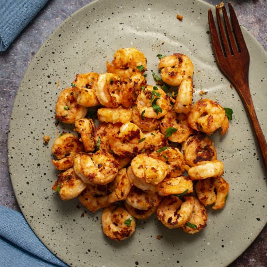 Pan Fried Shrimp {Quick Delicious}