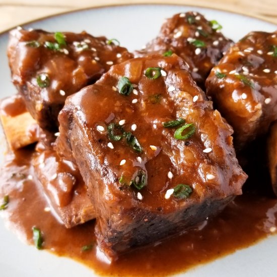 sesame ginger short ribs