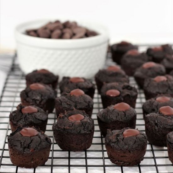 Chocolate Avocado Muffins