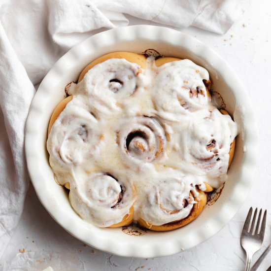 Brown Butter Cinnamon Rolls