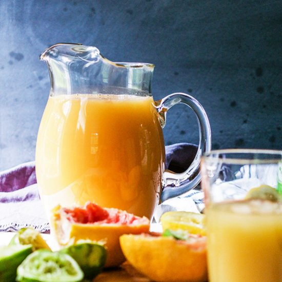 Orange Citrus Lemonade Punch