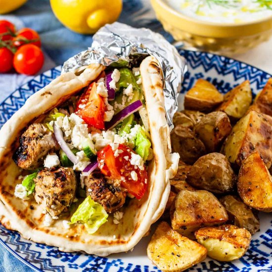 Greek Chicken Souvlaki