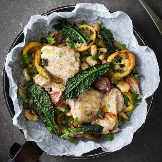 THE ULTIMATE CHICKEN TRAY BAKE