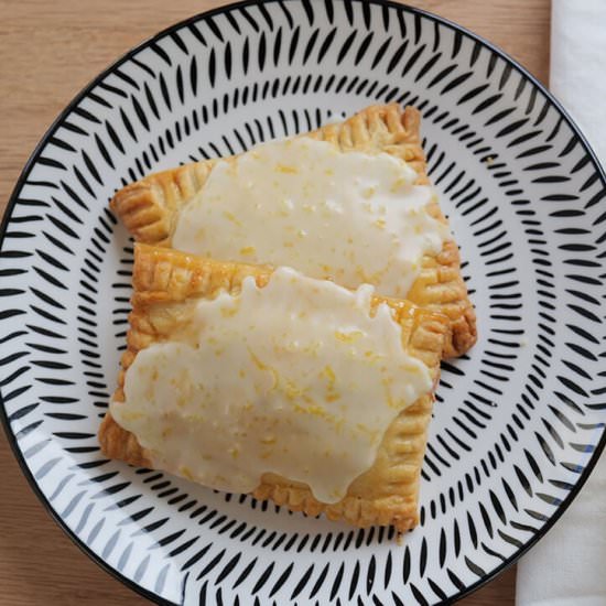 Lemon Pop Tarts with Lemon Curd