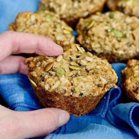 Vegan Morning Glory Muffins