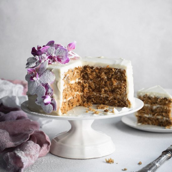 Classic carrot cake