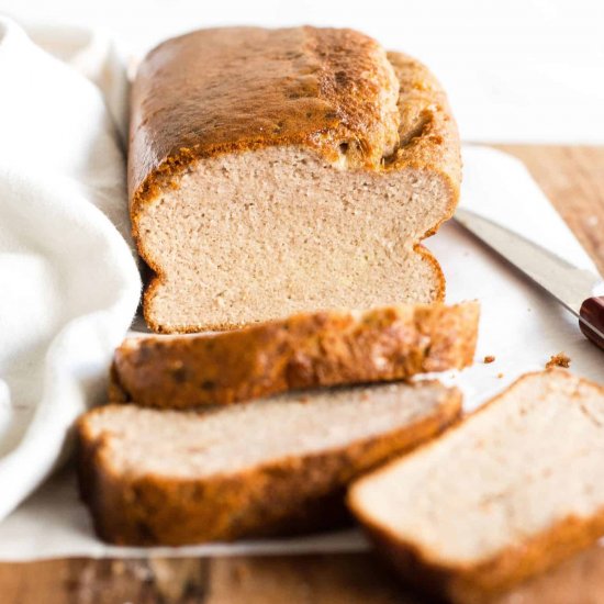 Coconut Flour Bread (Paleo, GF)