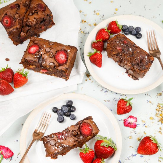 Chocolate Chunk Strawberry Bread