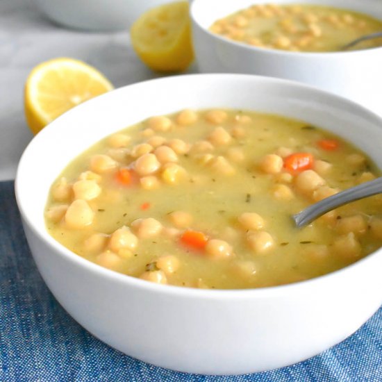 Greek Chickpea Soup