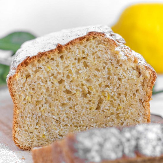 Vegan Pound Cake w. Lemon