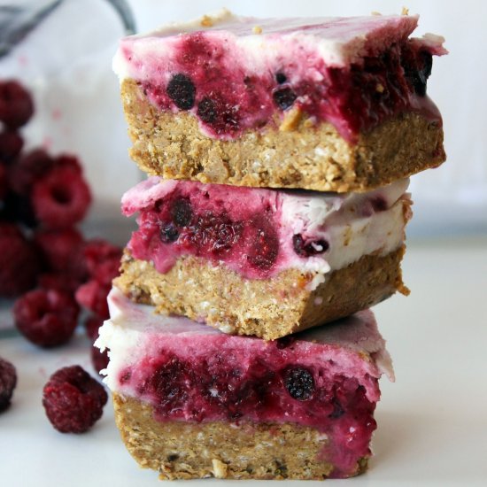 Paleo Berry Dessert Bars